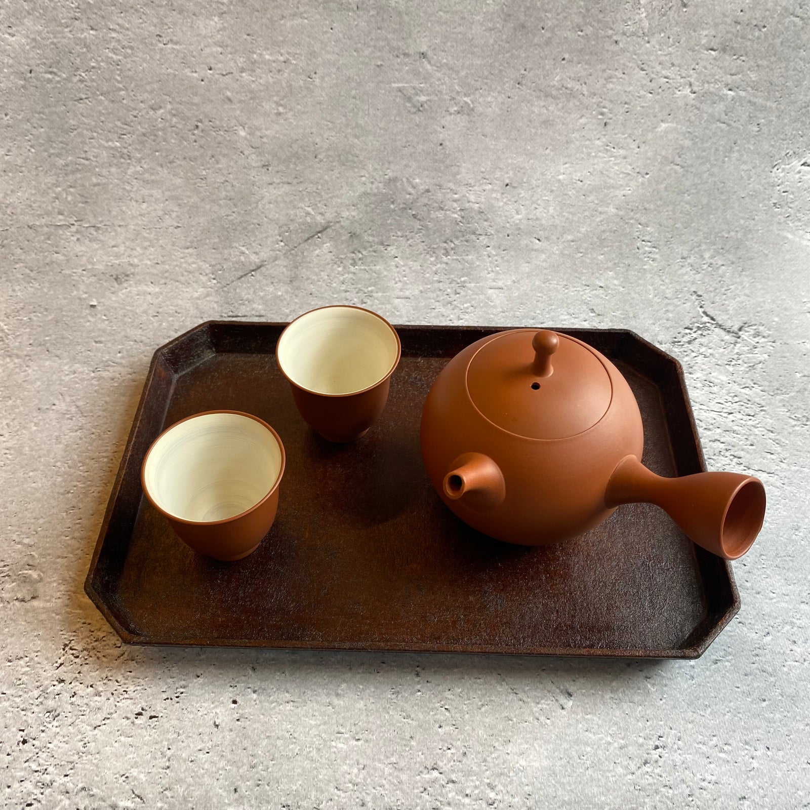 朱泥茶杯｜作家 山田勇太郎（常滑 茶器） – nokaze｜陶器、和食器