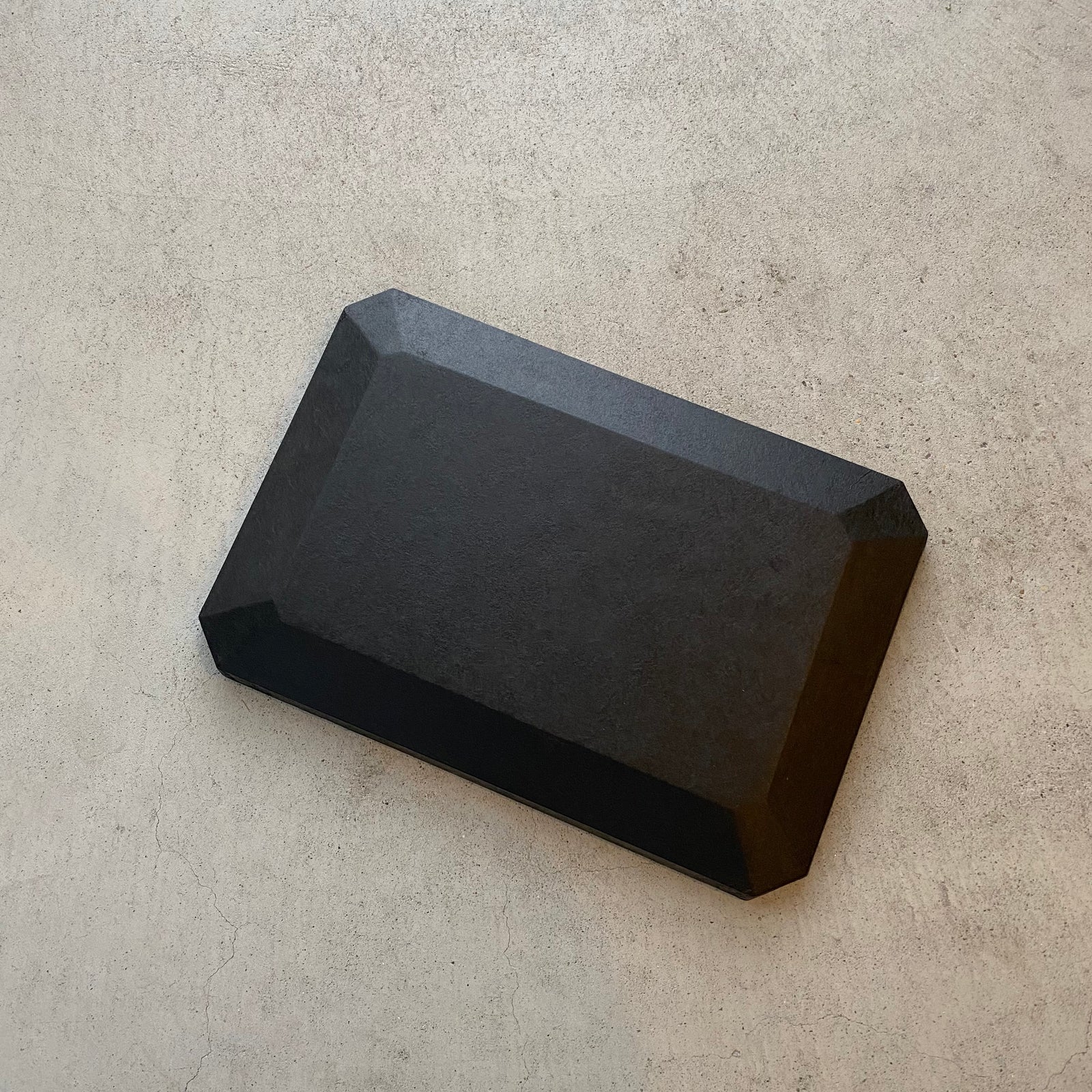 作家 蝶野秀樹 和紙貼すみきり茶盆 L黒 広島 – nokaze｜陶器、和
