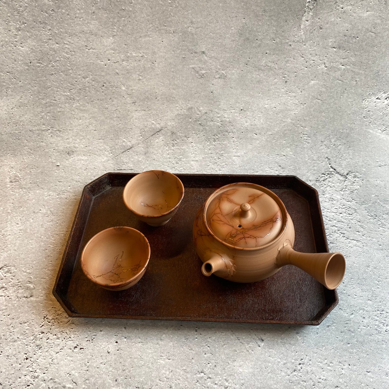 藻掛茶杯｜作家 山田勇太郎（常滑 茶器） – nokaze｜陶器、和食器