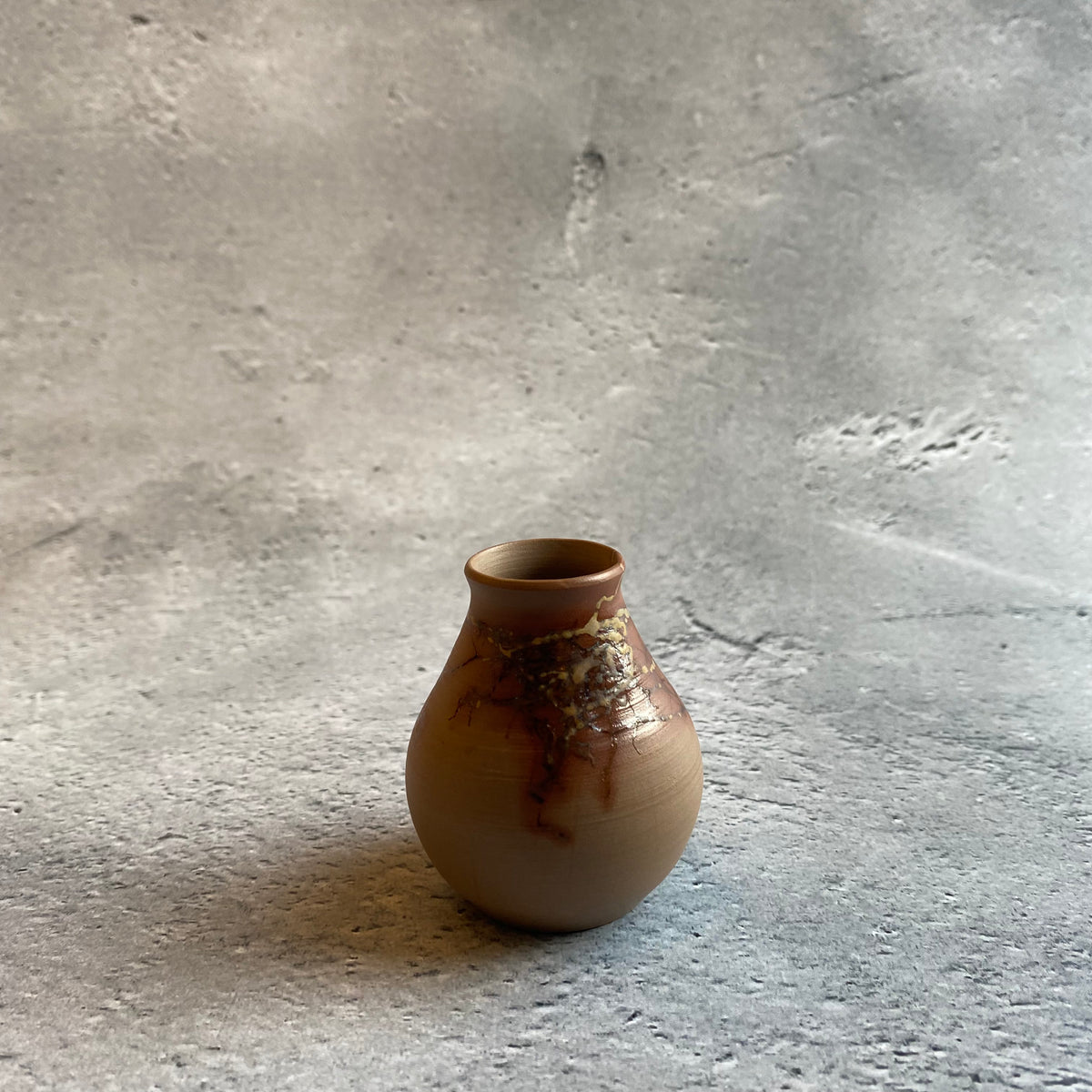 絶品♦︎作家陶器 器 花器 壺 陶器 球形花器 白磁 蓋付 壷 壺 蓋付き壷 容器 花器 花入れ 瀬戸 作家 - メルカリ
