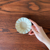 Furuya Pottery, Ring Flower Deep Plate, Small, Kohiki