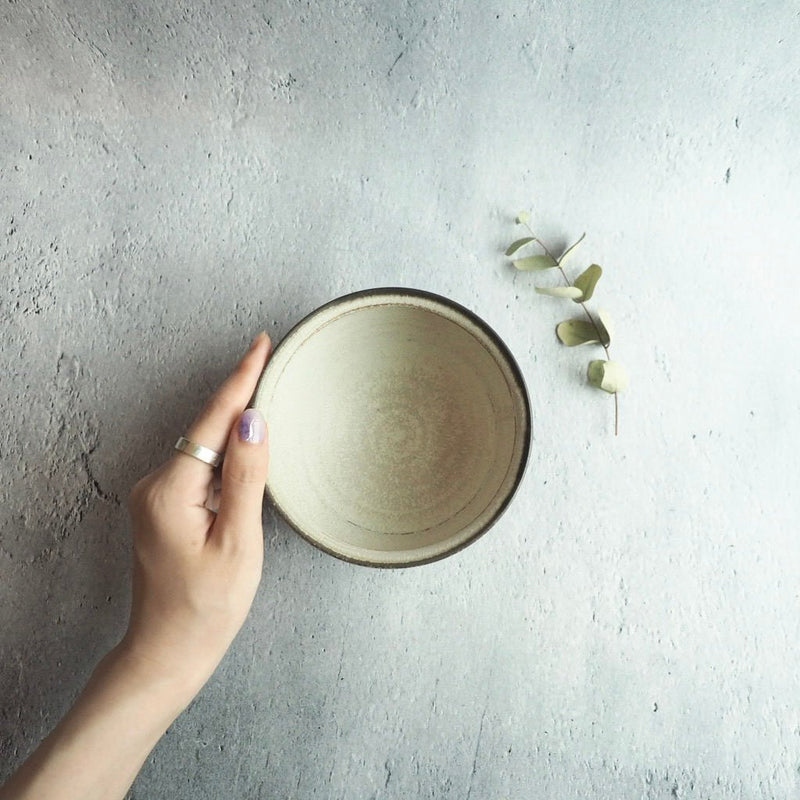 しのぎ マルチボウル 白 - nokaze｜陶器、和食器、うつわの通販